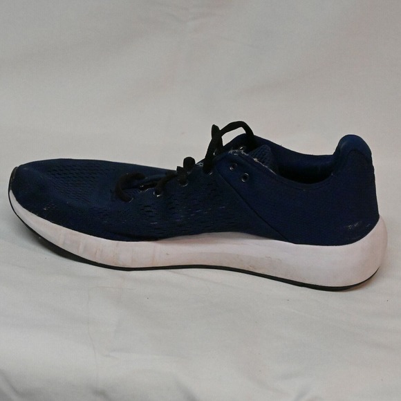 Under Armour Mens Micro G Pursuit 3000011-402 Blue Running Shoes Lace Up‎ Size 8